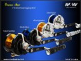Carretilha Ocean star 715 overhead jigging reel nas cores silver/blue, silver/gold, black/blue e black/golden .