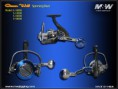 Molinete Ocean Wolf spinning reel modelo S 12000 M&W